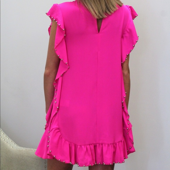 TCEC Studded Ruffle Dress - Picture 2 of 8